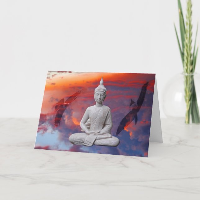 Gautama Siddhartha Buddha Kort (Framsida)