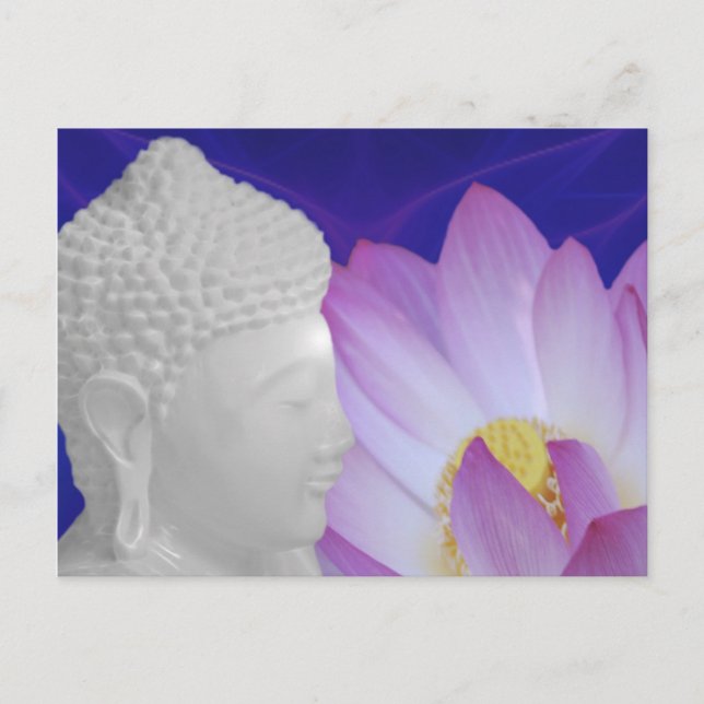 Gautama Siddhartha Buddha Vykort (Framsida)