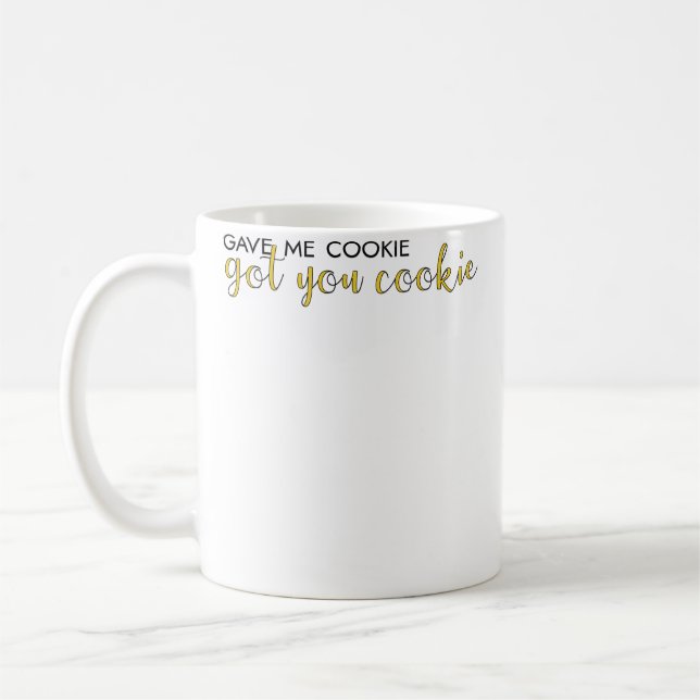 Gav Mig Kaka Fick Dig Kaka Kaffemugg (Vänster)