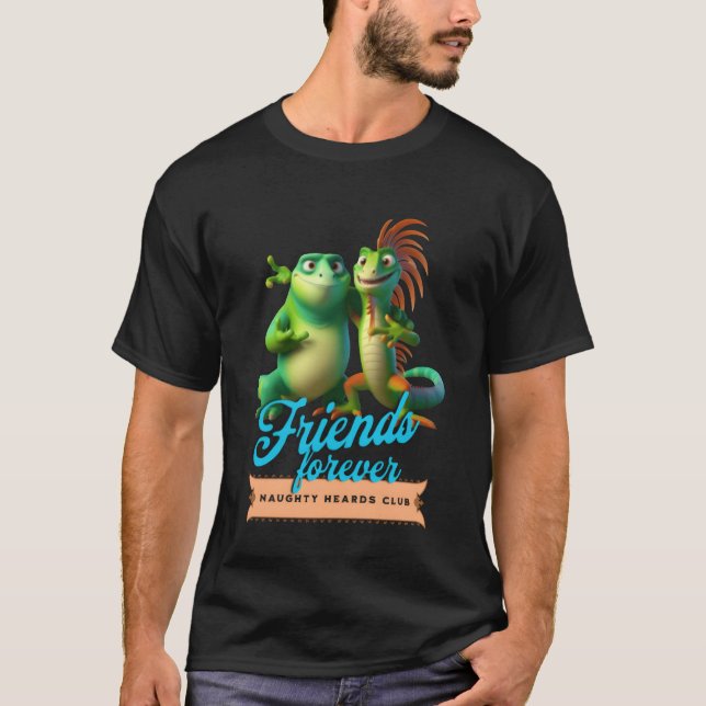 gåva av ödlejkamrater t shirt (Framsida)