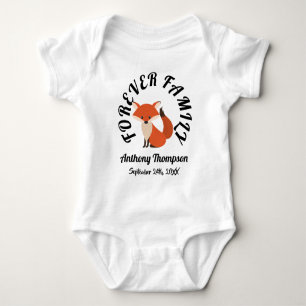 Gåva för adoption för räv för för t-shirt