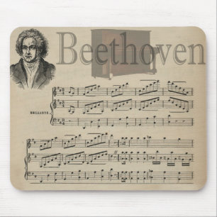 Gåva för Beethovenklassikermusik för musikälsk Musmatta