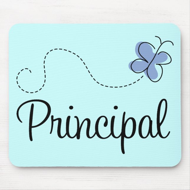 Gåva för blåttfjärilsrektor musmatta (Framsidan)