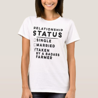 Gåva för bondeförhållandestatus t shirt