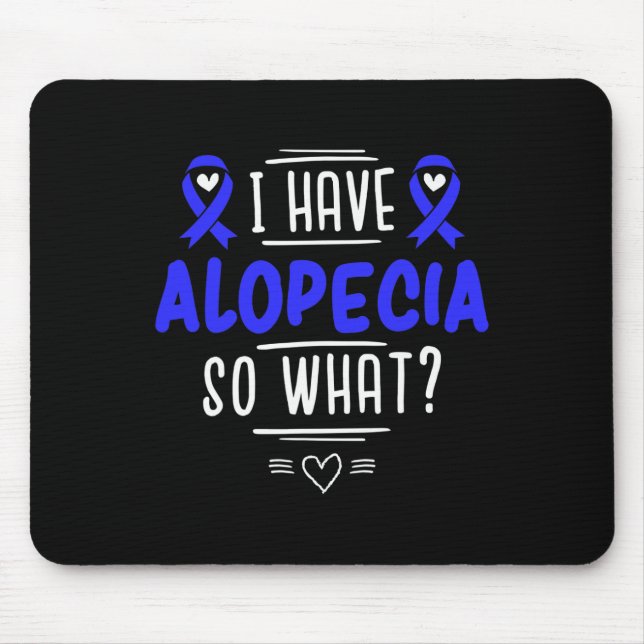 Gåva för depotplåster Patienter Hårförlust Musmatta (Framsidan)