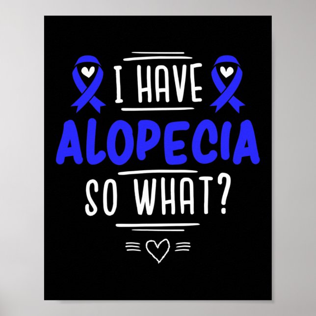 Gåva för depotplåster Patienter Hårförlust Poster (Framsidan)