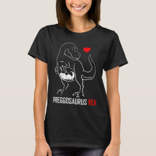 Gåva för Dinosaur för Preggosaurus Halloween T Shirt