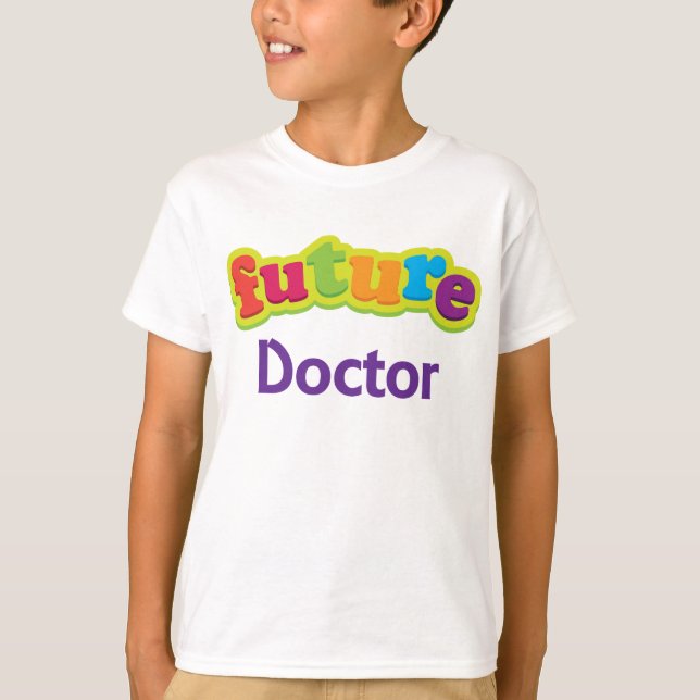 Gåva för doktor (framtid) tee shirt (Framsida)