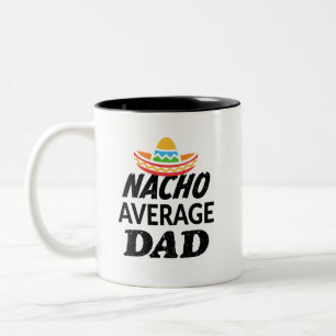 Gåva för far för mugg för kaffe för genomsnit