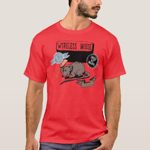 Gåva för Geek för trådlös mus~ rolig ny T Shirt