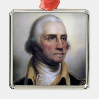 Gåva för George Washington prydnadperfekt Julgransprydnad Metall