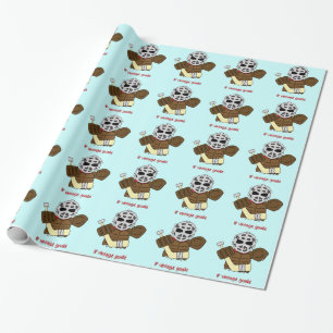Gåva för Goalie för Lil vintagehockey som slår Presentpapper