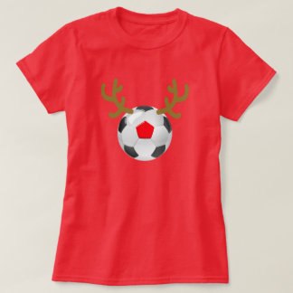 gåva för jul för T-tröja för bollrenfotboll rolig Tee Shirt