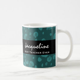 Gåva för Leopard för kricka för bäst för lärare Kaffemugg
