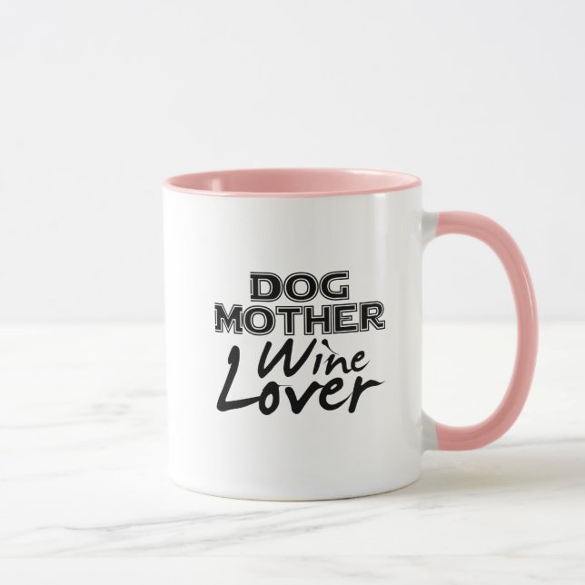 Gåva för mamma för älskare för hundmorvin rolig mugg (Höger)
