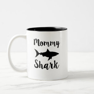 Gåva för mamma för mugg för mammahajkaffe roli