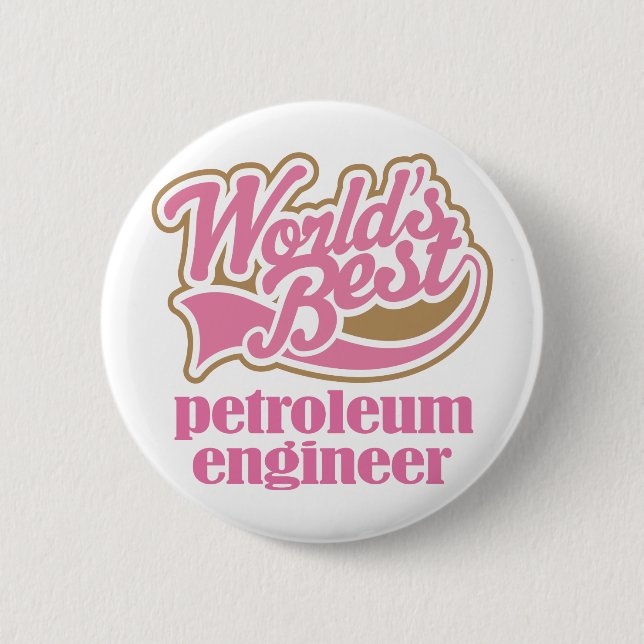 Gåva för oljaingenjörrosor knapp (Framsida)