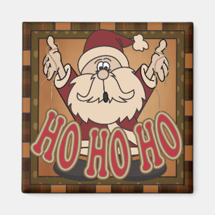 Gåva för plädHo Ho Ho helgdagjultomten Magnet