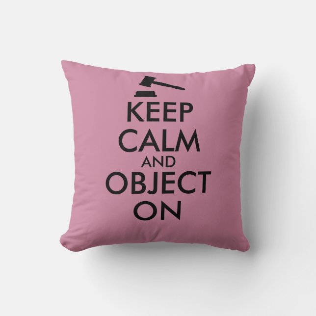 Gåva för student för lag för advokatadvokatdomare kudde (Framsida)