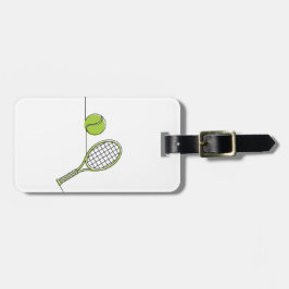 Gåva för tennis för tennisälskare | bagagebricka