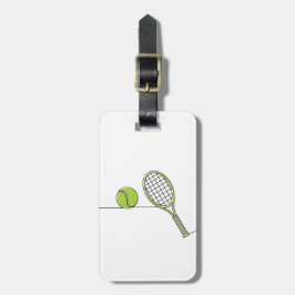 Gåva för tennis för tennisälskare | bagagebricka