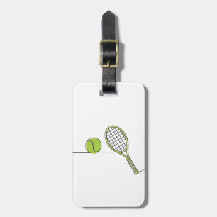 Gåva för tennis för tennisälskare bagagebricka