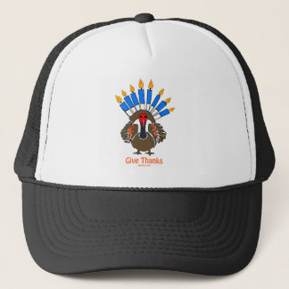 Gåva för Thanksanukkah Thanksgivukkah kalkonmenora Truckerkeps