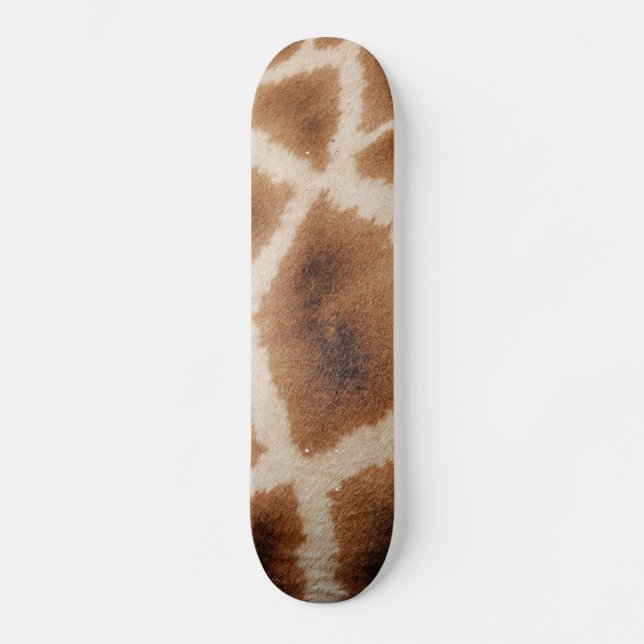 Gåva för tryck för Reticulated giraffmönstervild Skateboard Bräda 20 Cm (Framsida)