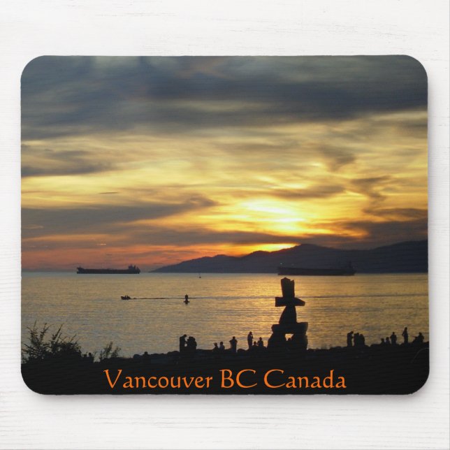 Gåva för Vancouver Mousepad souvenirKanada Musmatta (Framsidan)