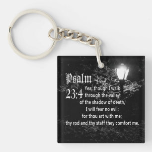 Gåva för Verse för Psalm23:4bibel beställnings