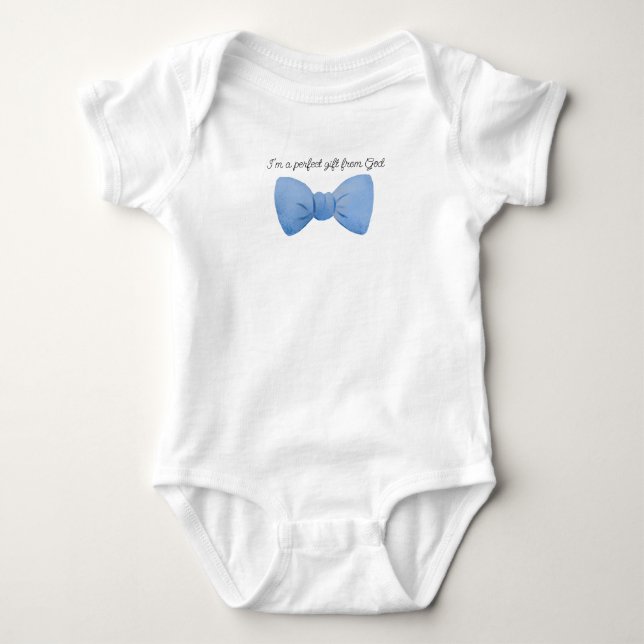 Gåva från Gud baby pojke T Shirt (Framsida)
