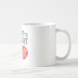 Gåva från hjärtan kaffemugg