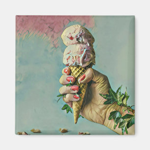 gåva från Ice kräm älskare Magnet