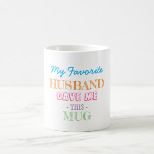 Gåva från make till hustru kaffemugg