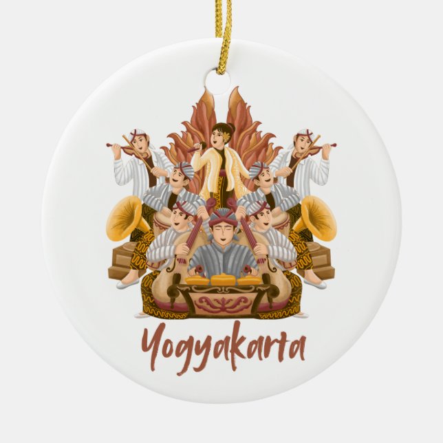 Gåva Julgransprydnad Keramik (Framsidan)
