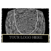 GÅVA _ SVART SILVER  STOR PRESENTPÅSE