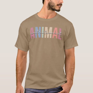 Gåva till djurälskande veterinär t shirt