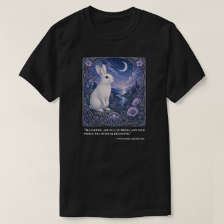 Gåva till kaninälskare och bokälskare t shirt
