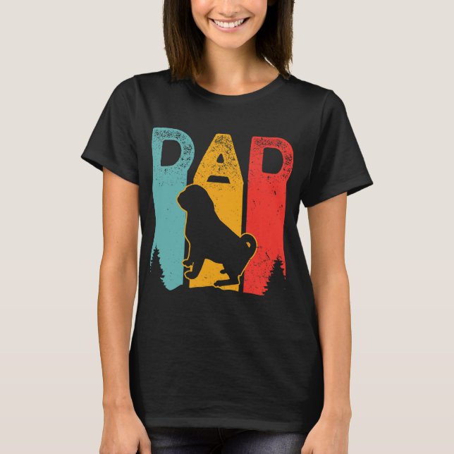 gåva till pug älskare, gåsgåva t shirt (Framsida)