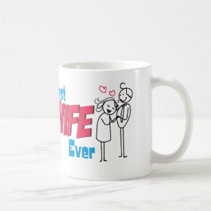 Gåvaidé: Bäst fru (mugg) Kaffemugg