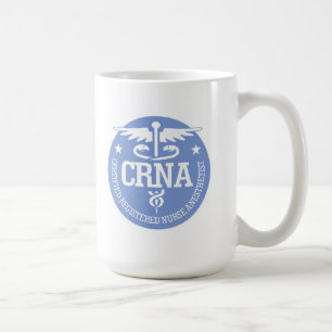 Gåvaidéer för Caduceus CRNA Kaffemugg
