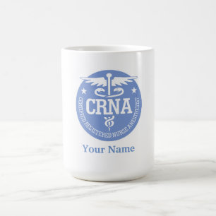 Gåvaidéer för Caduceus CRNA Kaffemugg