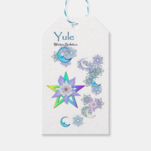Gåvamärkre: Yule vinterSolstice Presentetikett