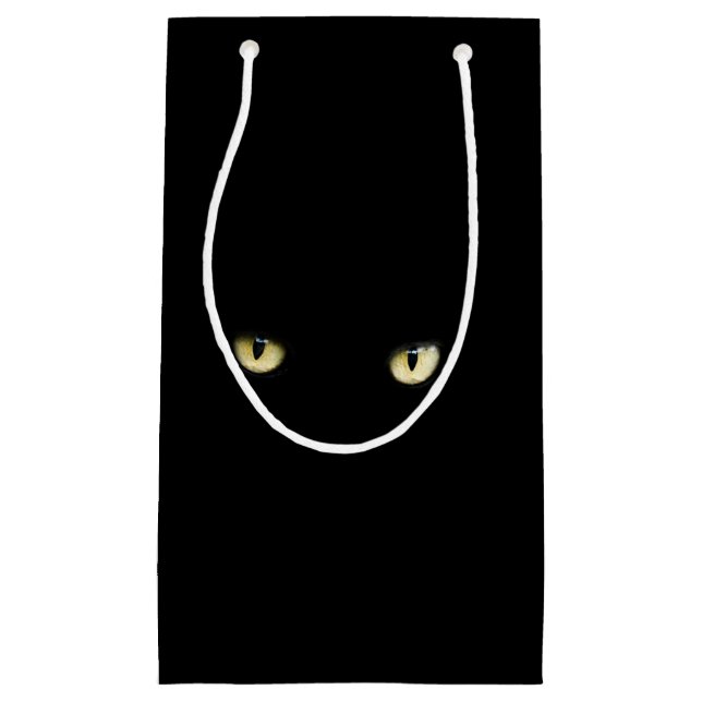 Gåvan för Halloween hänger lös den svart kattögon (Framsidan)