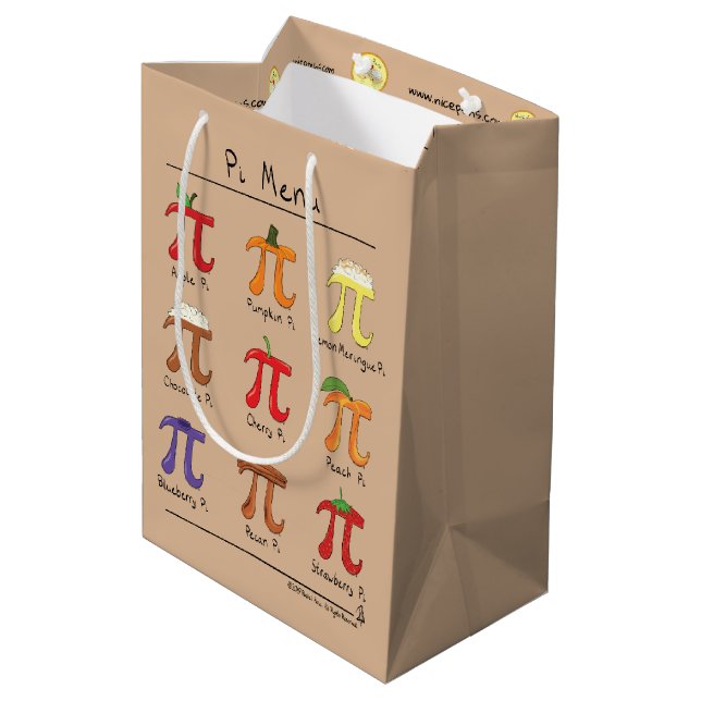 Gåvan för partyet för dagen för Pi för Math för (Baksidan Vinklad)