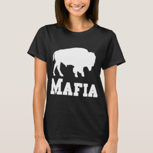 gåvan för räkningmaffiamaffian för buffel flä t shirt