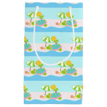 Gåvan för rosa Aqua för havssköldpaddan hänger lös