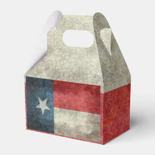 Gåvan för stil för Texas statlig flaggavintage Presentaskar