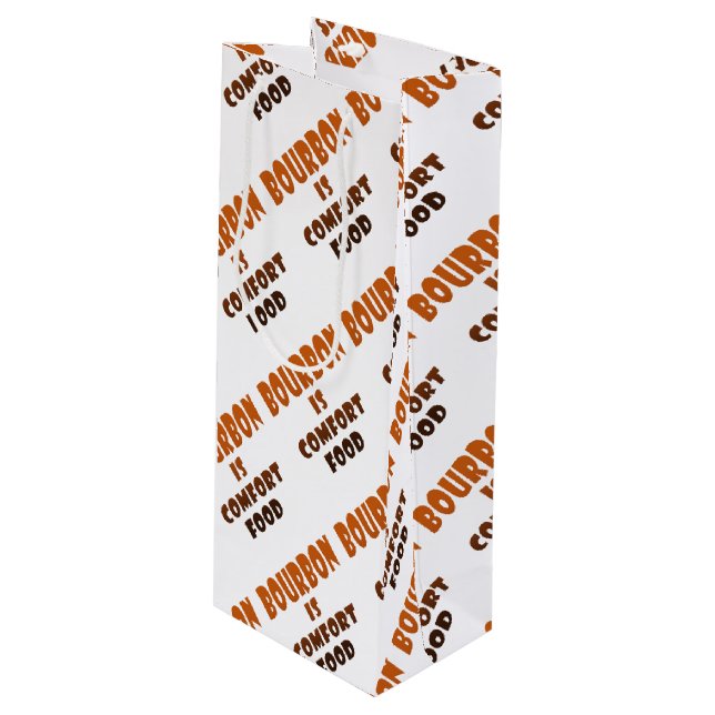 GÅVAN HÄNGER LÖS - BOURBON är komfortmat (Framsidan Vinklad)