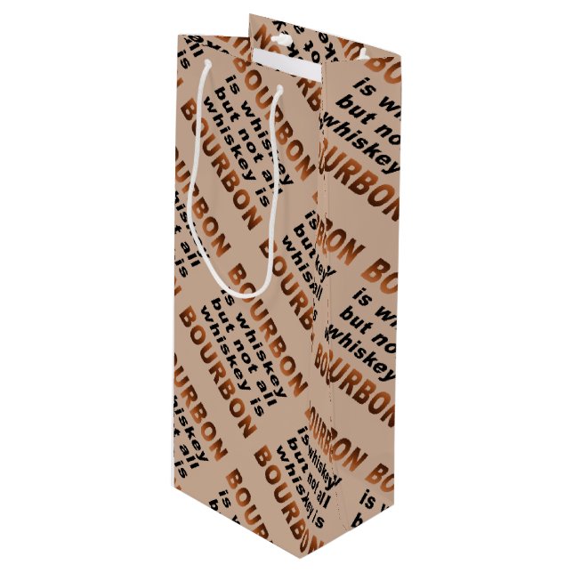 GÅVAN HÄNGER LÖS - inte all Whiskey är BOURBON! (Framsidan Vinklad)